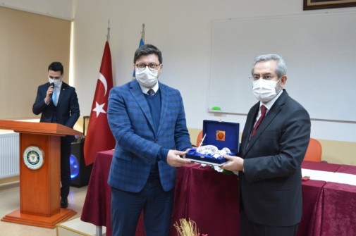 Ankara Üniversitesi Rektörü Prof. Dr. Necdet ÜNÜVAR ilçemizi ve Kalecik Meslek Yüksekokulumuzu ziyaret etti