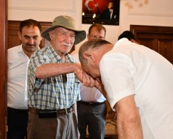 Başkanla Fotoğraflar