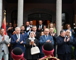 Başkanla Fotoğraflar