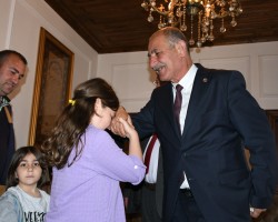 Başkanla Fotoğraflar