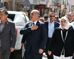 Başkanla Fotoğraflar
