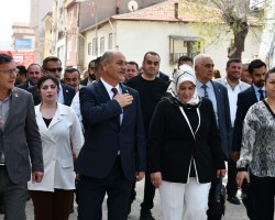Başkanla Fotoğraflar