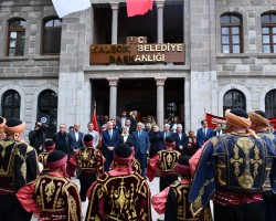 Başkanla Fotoğraflar
