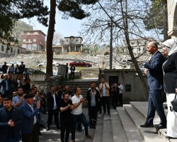 Başkanla Fotoğraflar