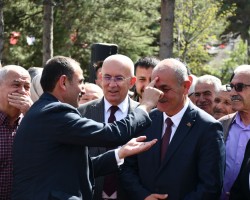 Başkanla Fotoğraflar