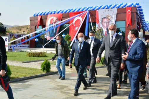 Kültür Merkezi 1. Etabımız Kültür ve Turizm Bakanımız Sn. Mehmet Nuri ERSOY'un katılımı ile açıldı.