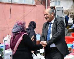 Başkanla Fotoğraflar