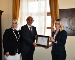 Başkanla Fotoğraflar