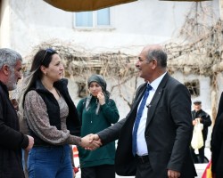 Başkanla Fotoğraflar
