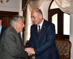 Başkanla Fotoğraflar