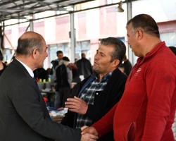 Başkanla Fotoğraflar